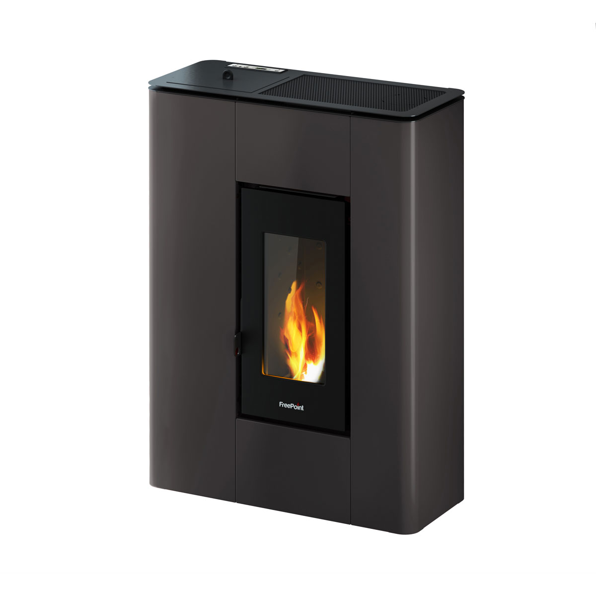 FreePoint Pelletofen Atrium 5" bis 5,2 kW Heizleistung anthrazit
