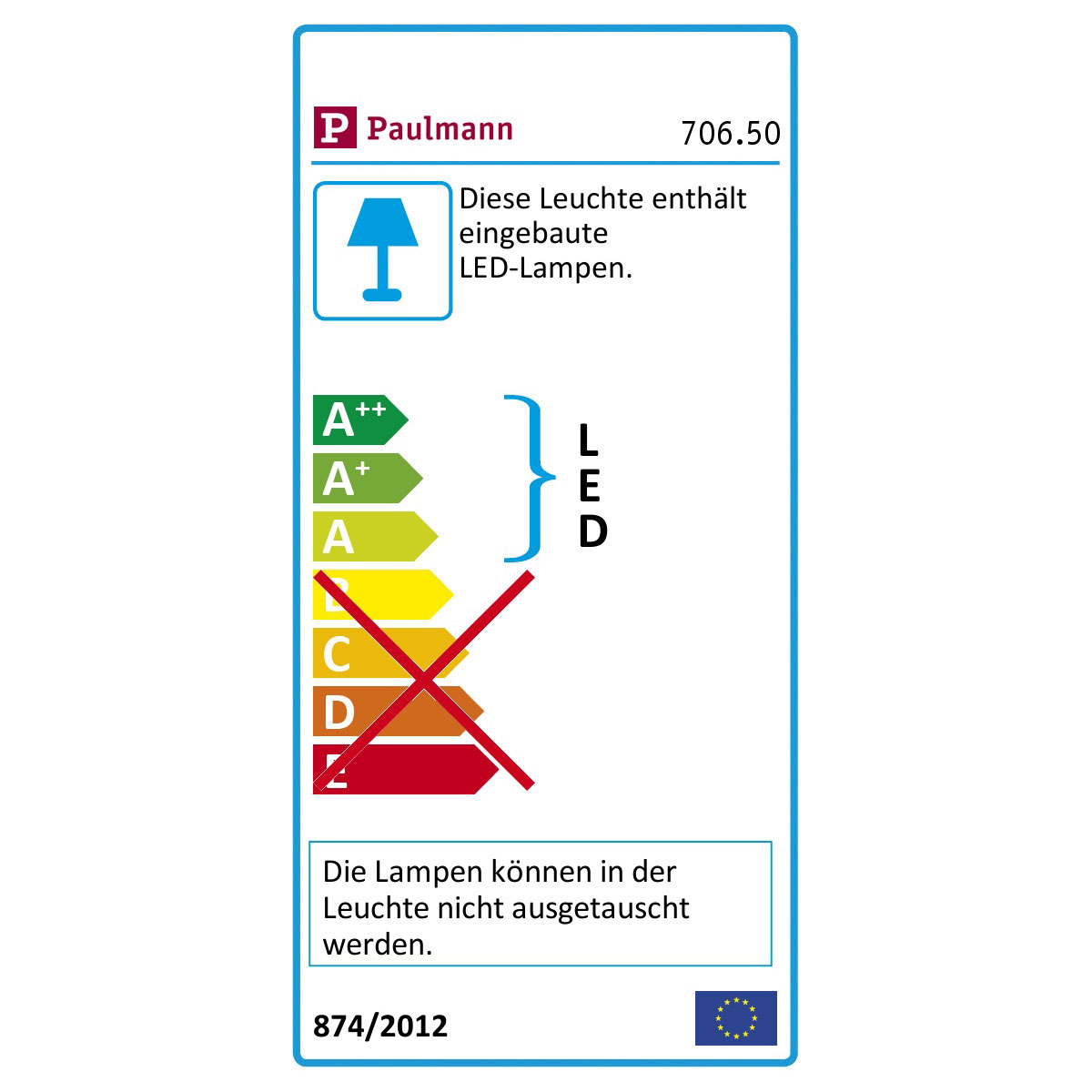 LED-Panel Lunar 300 x 300 mm Bild 2