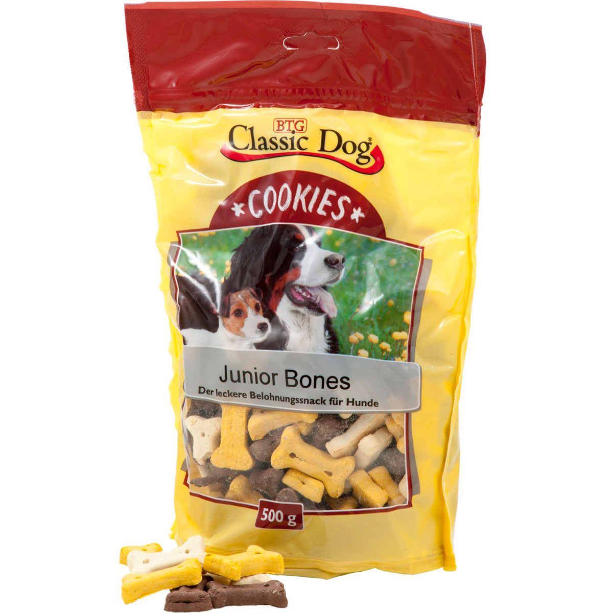 Classic Dog Cookies Junior Bones 500g