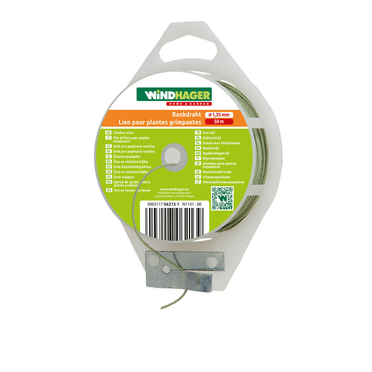 Windhager Rankdraht 50m grün