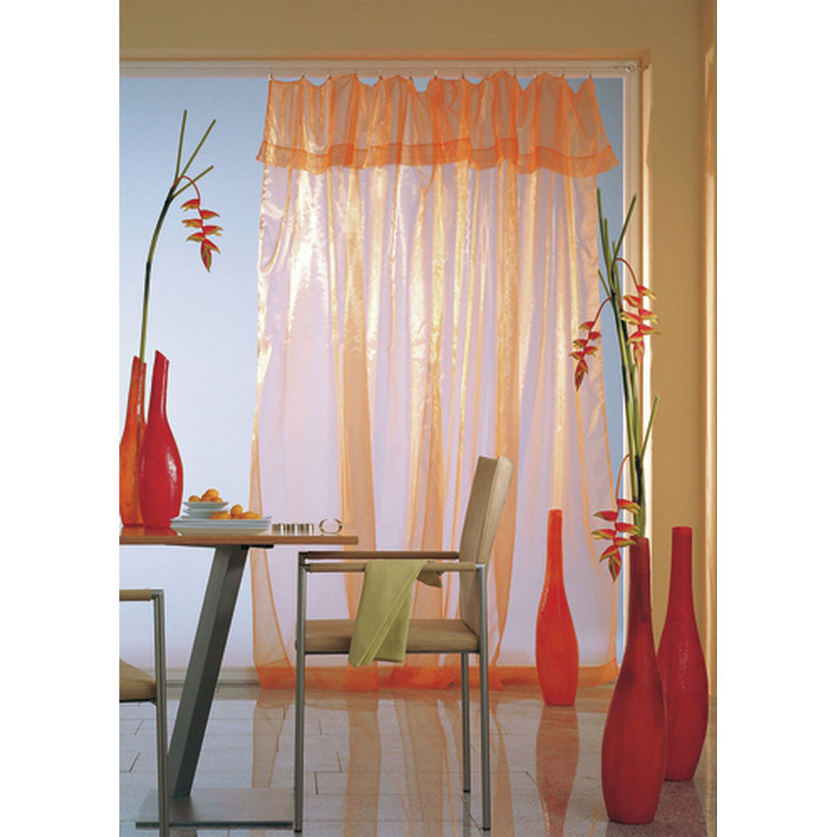 Gardinia Stahlseil Ring 500 cm chrom Bild 2