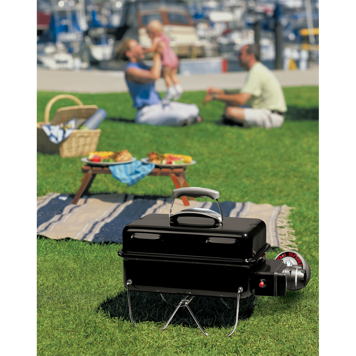 Weber Gasgrill Go-Anywhere transportabel schwarz Bild 21