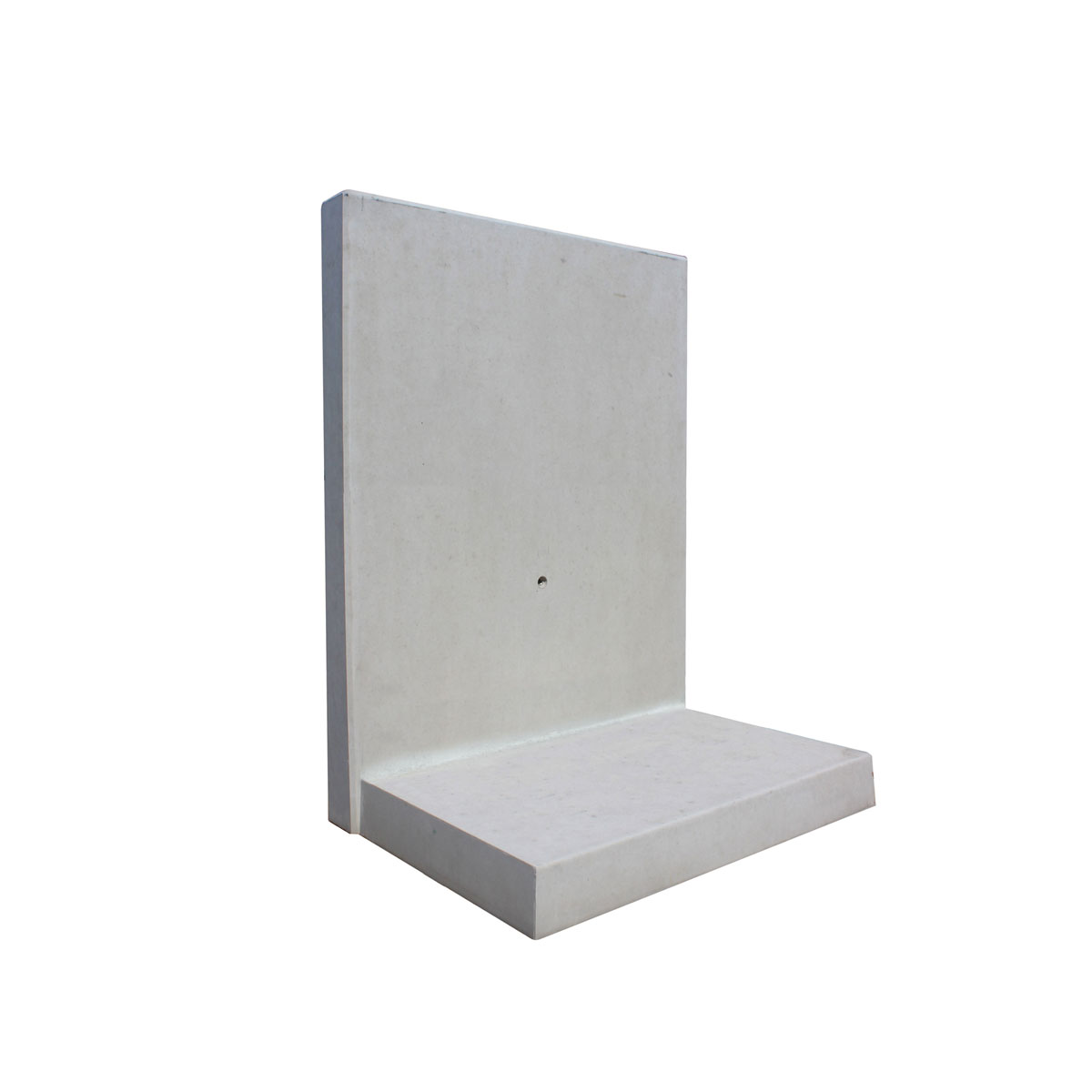 Diephaus  L-Stein bewehrtehrt grau 180 x 100 x 100 x 12 cm