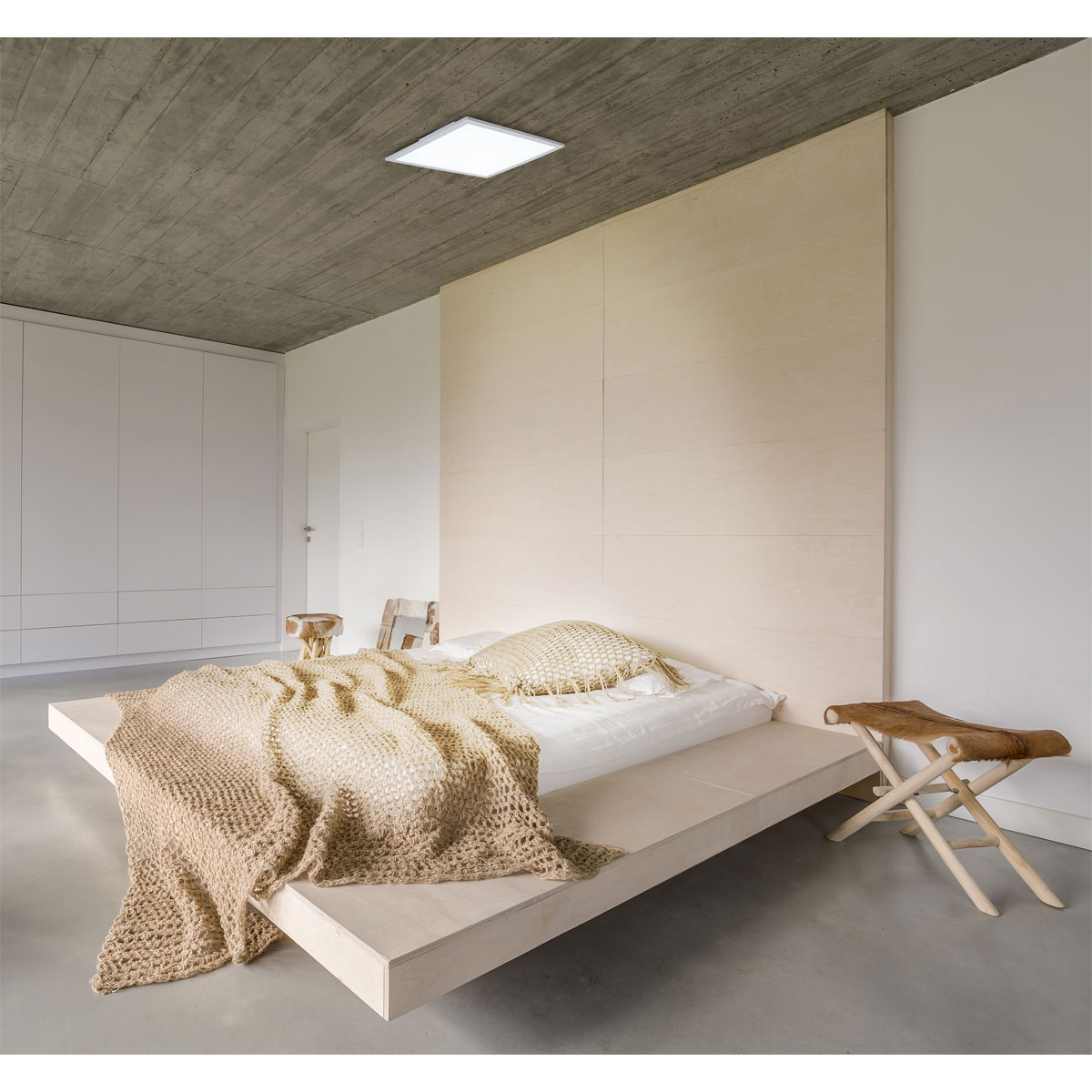 näve LED-Aufbaupanel Nicola weiß  45 x 45 cm Bild 10