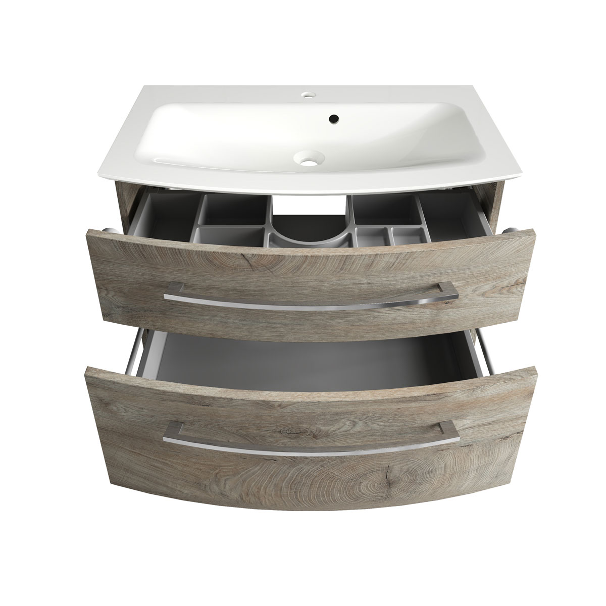Fackelmann  Waschtisch-Set B.Style 832 x 543 x 478 mm Nature Oak Bild 2