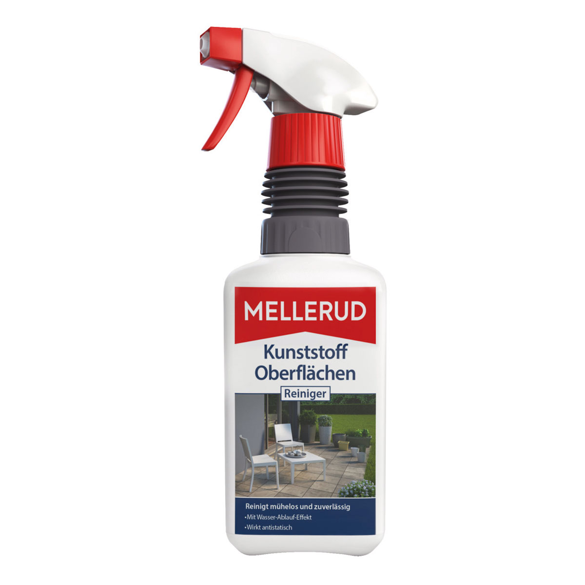 Mellerud Kunststoffreiniger Ablauf- und Anti-Statik-Effekt