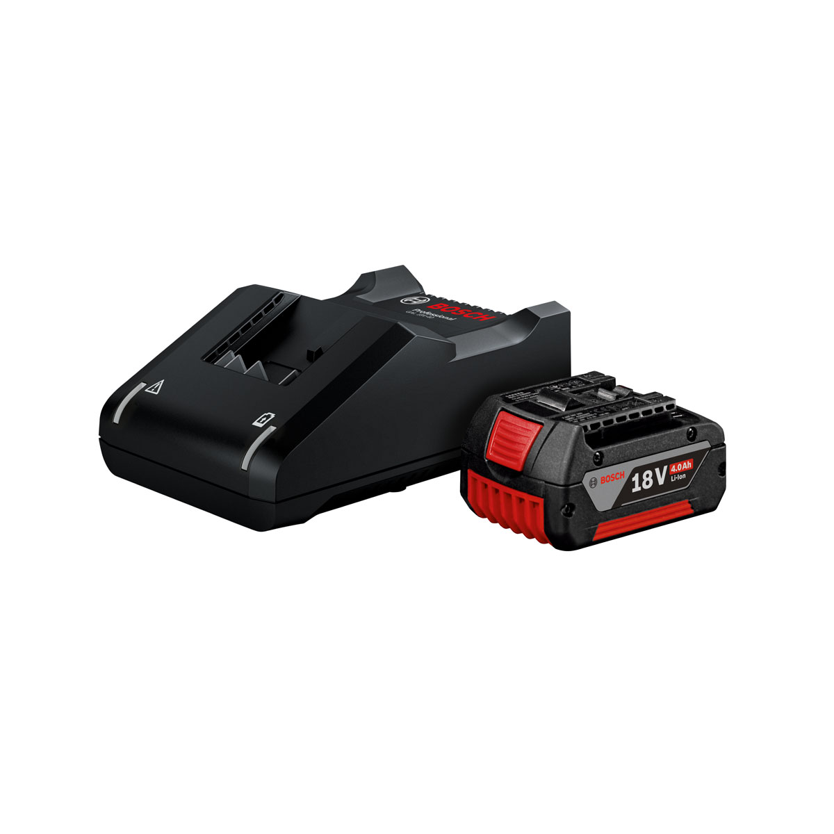 Bosch Professional Akku und Ladegerät GBA 18V und GAL 18V-40 4 Ah
