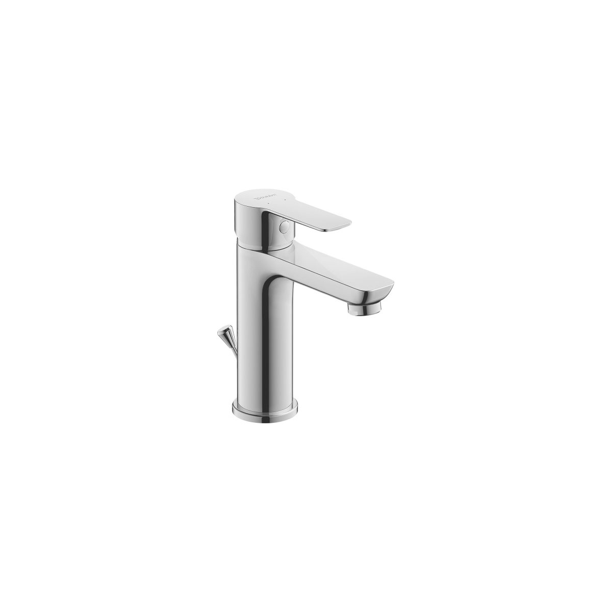 Duravit A.1 Einhebel-Waschtischmischer M chrom mit Zugstangen-Ablaufgarnitur