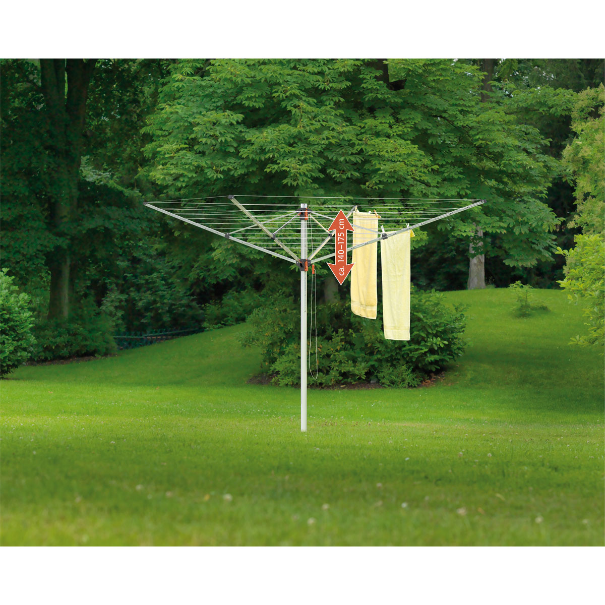 Juwel Wäschespinne Komplettset