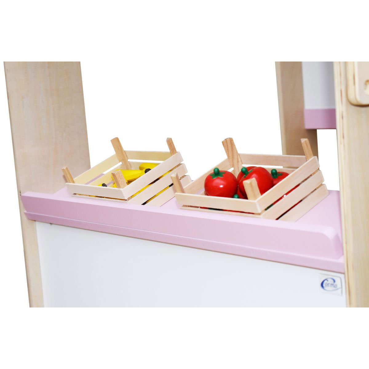 Coemo Kaufladen Lilly Holz Rosa Bild 2