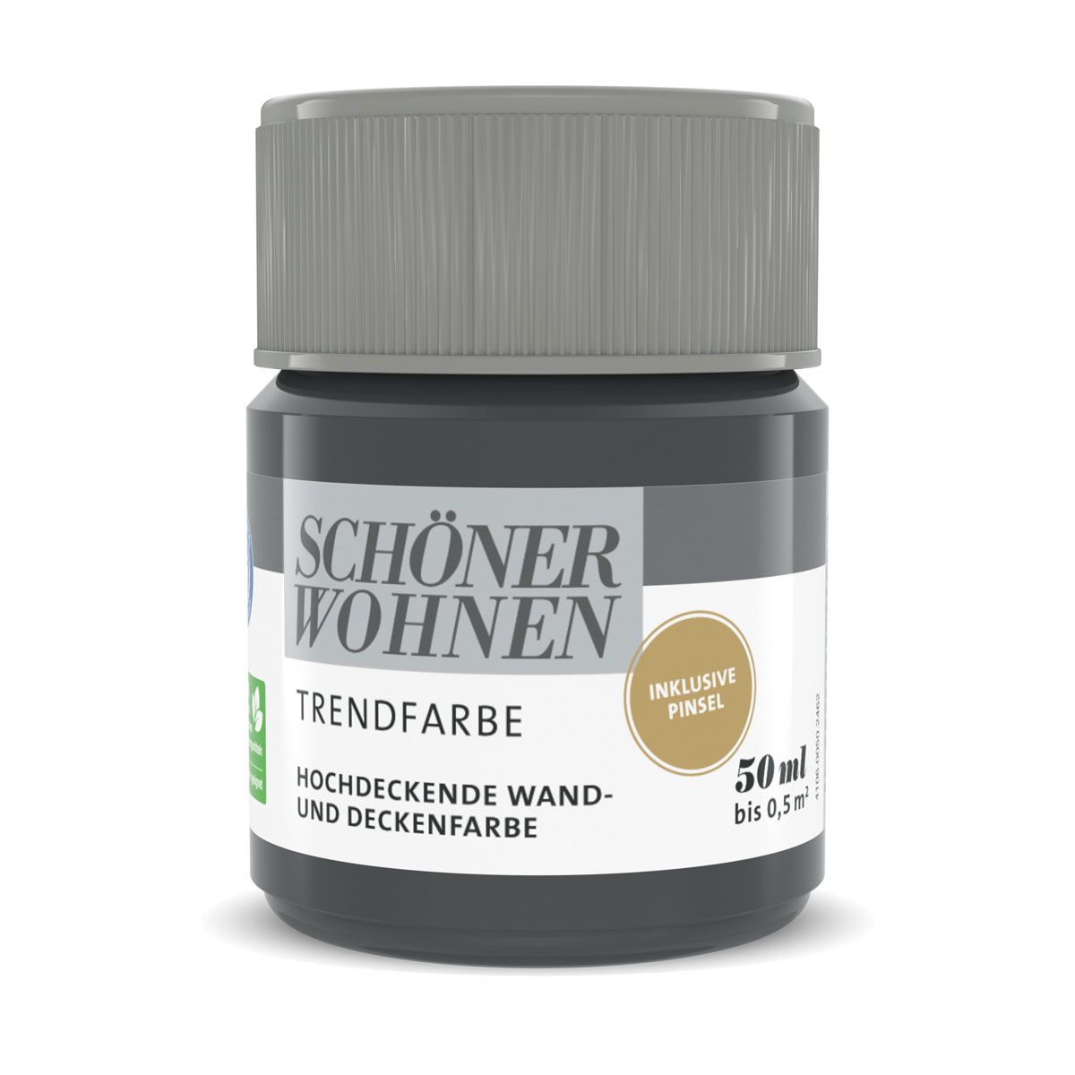 Schöner Wohnen Farbe Wandfarbe Trendfarbe new black 50 ml