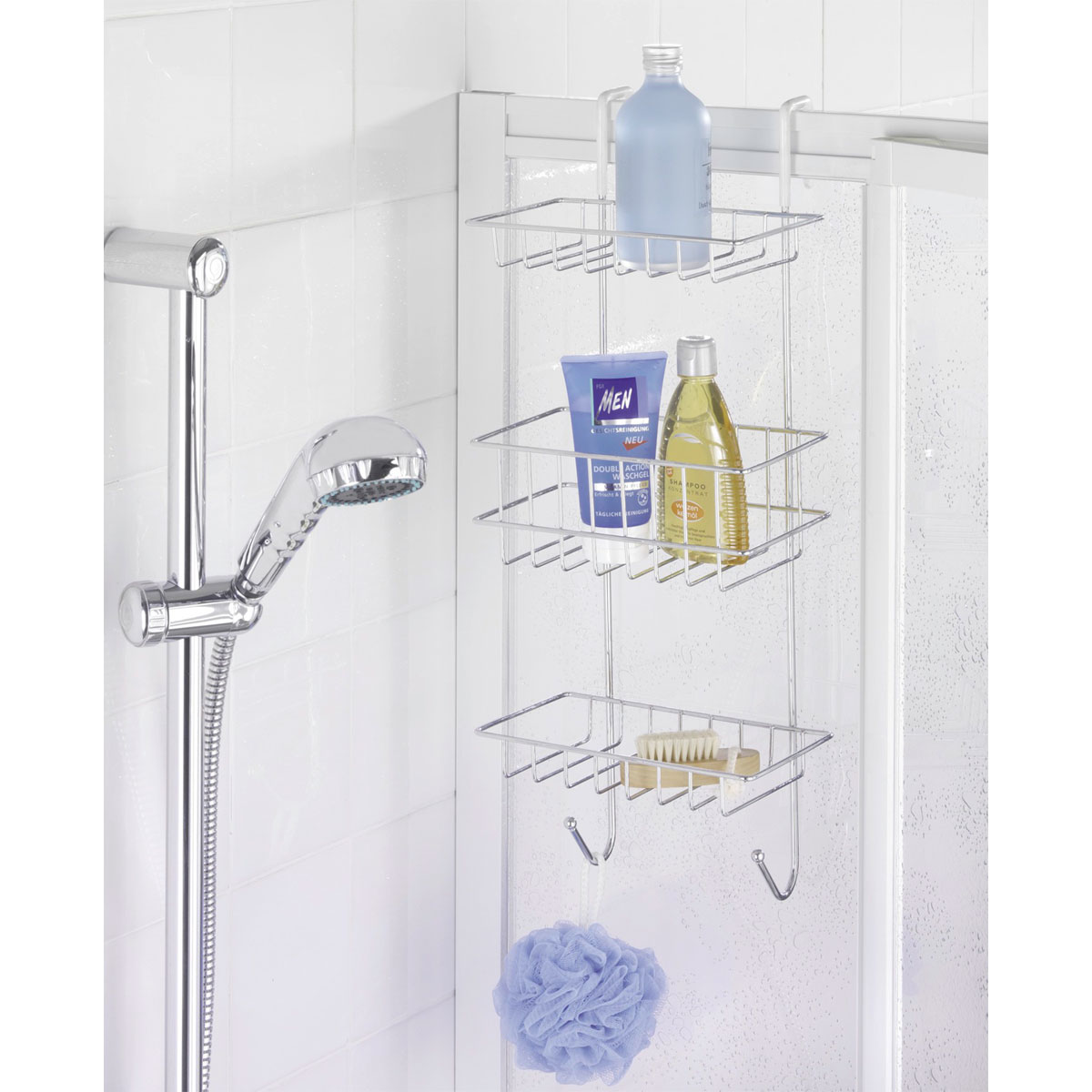 Wenko Duschregal Revigo mit 3 Ablagen Bild 4