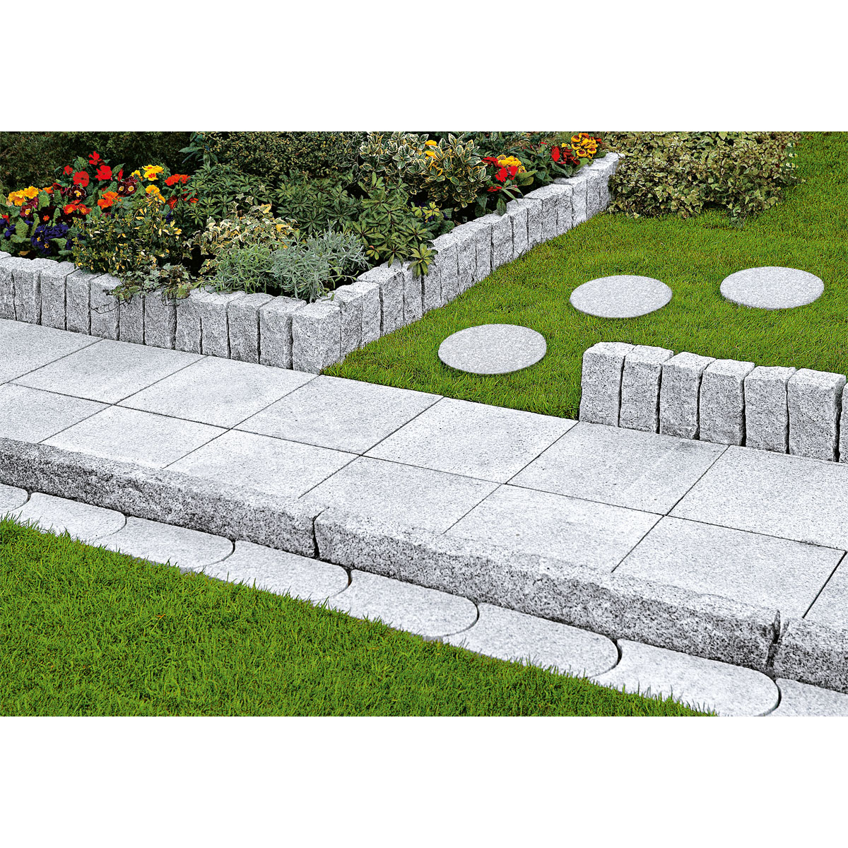 Granit-Terrassenplatte 40 x 40 x 3 cm Bild 2