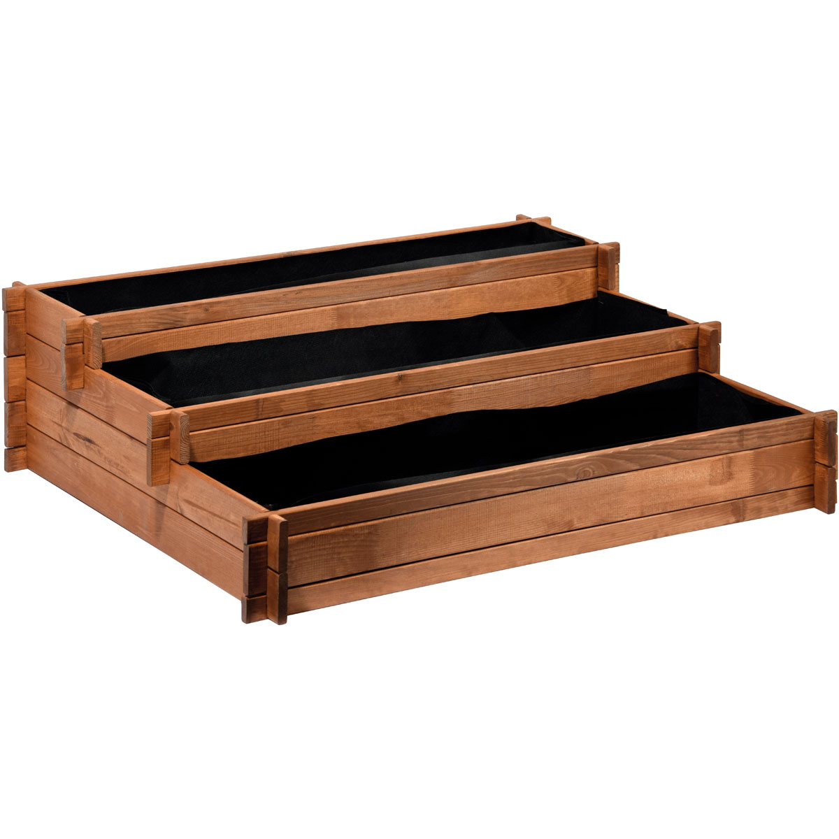 dobar Hochbeet Peru 110 x 36 x 88 cm braun Bild 4