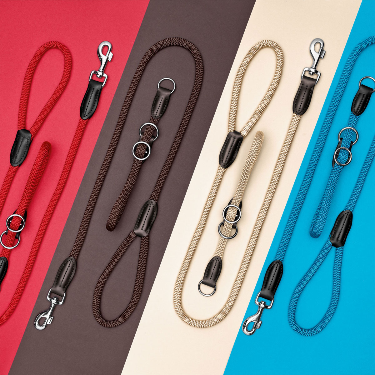 Hunter Führleine Freestyle rot 110 x 1 cm Bild 3