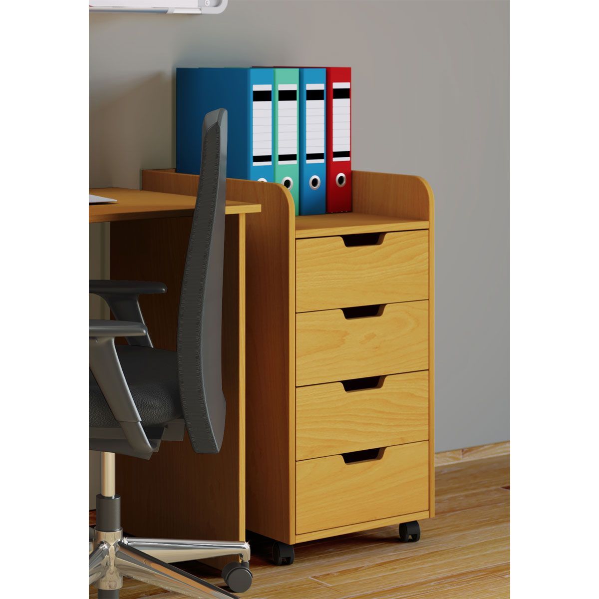 Rollcontainer Konal Maxi Buche Bild 2