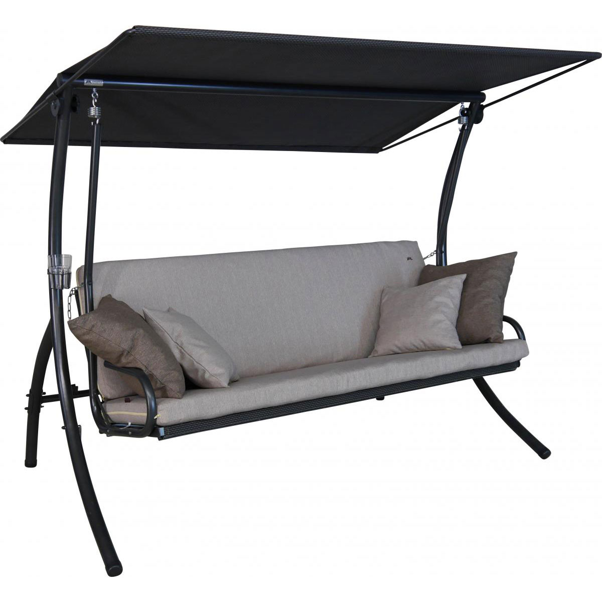 Angerer Freizeitmöbel GmbH Hollywoodschaukel 3-Sitzer Elegance Smart Sand
