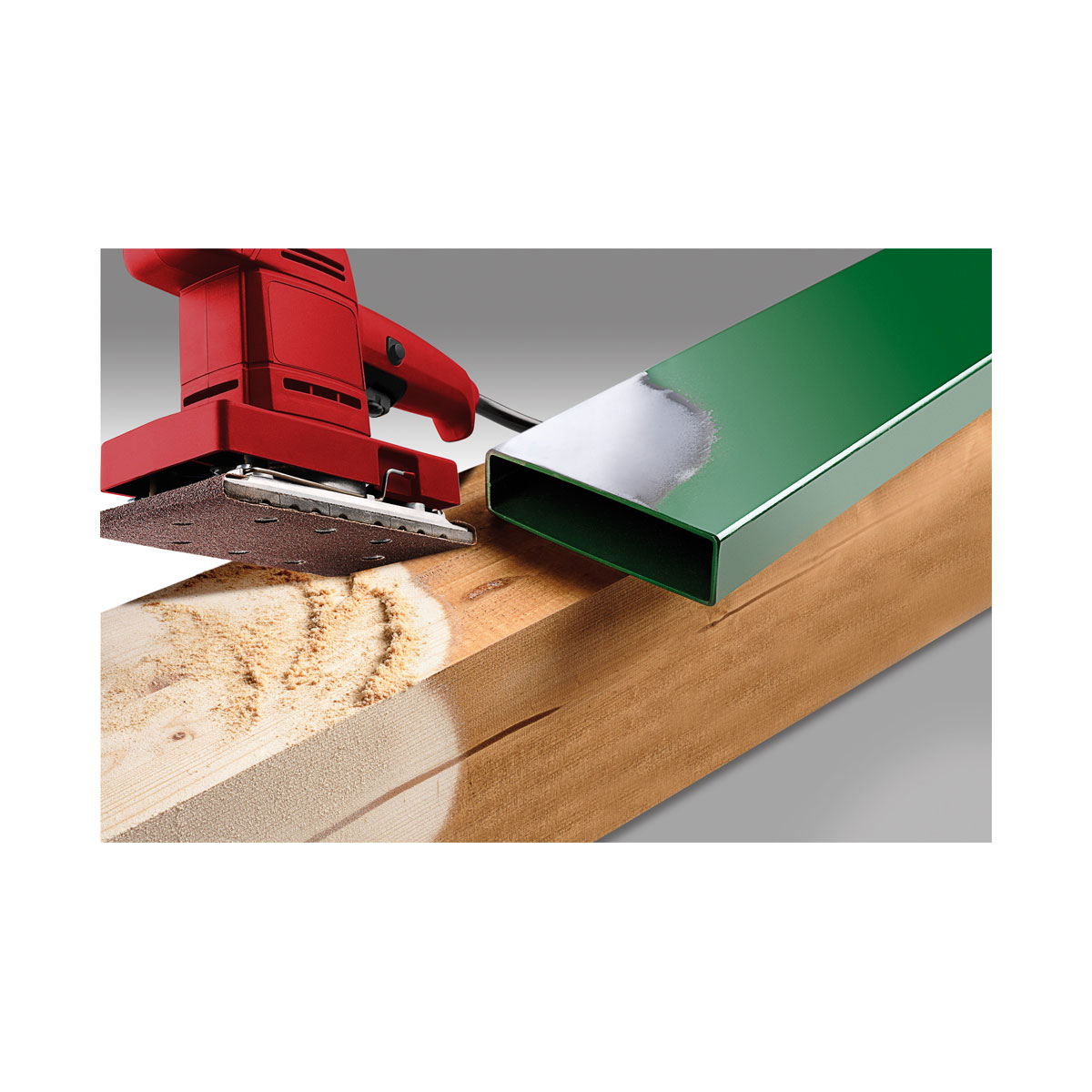 kwb  Schleifstreifen Quick-Stick Holz und Metall 93 x 186 mm 10 teilig Bild 3