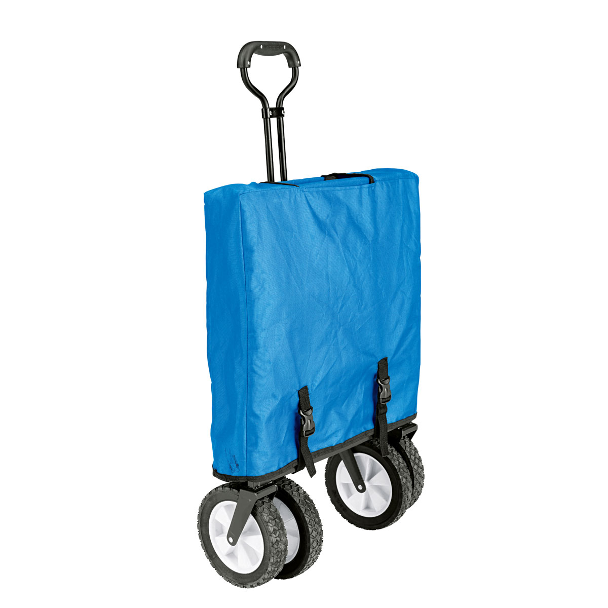 Haveson Bollerwagen faltbar 89 x 59 x 48 cm blau Bild 2
