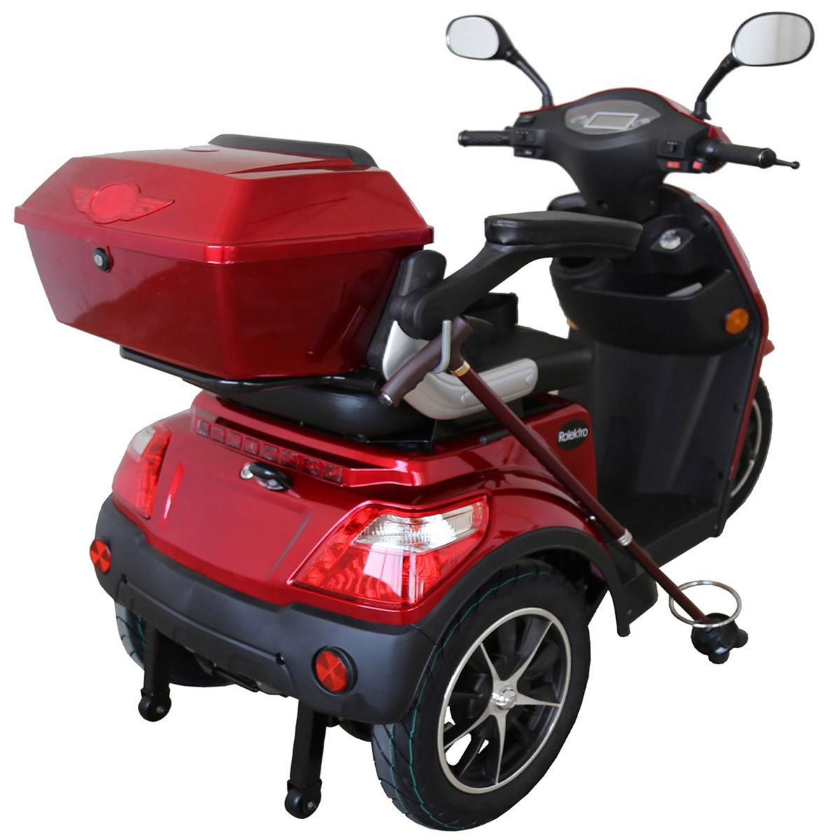 Rolektro E-Dreiradroller „25 V.2“, rot Bild 2