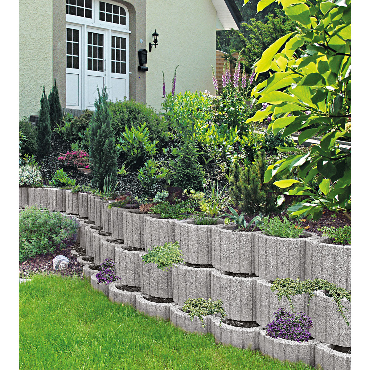 Lusit  Pflanzring klein grau 30 x 20 cm Bild 3