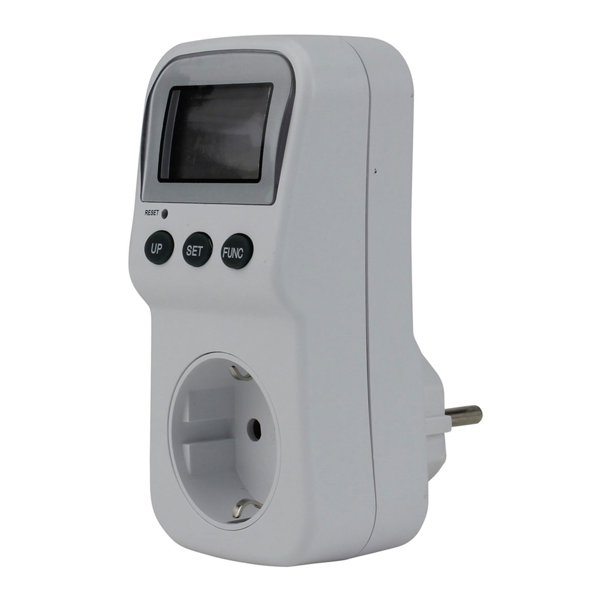 Unitec Energiekosten-Messgerät weiß