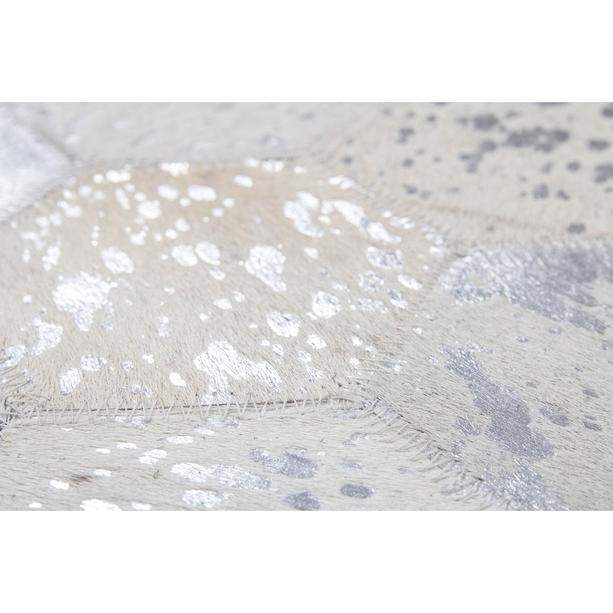 Lederteppich „Spark 210“, grau/silber Bild 3