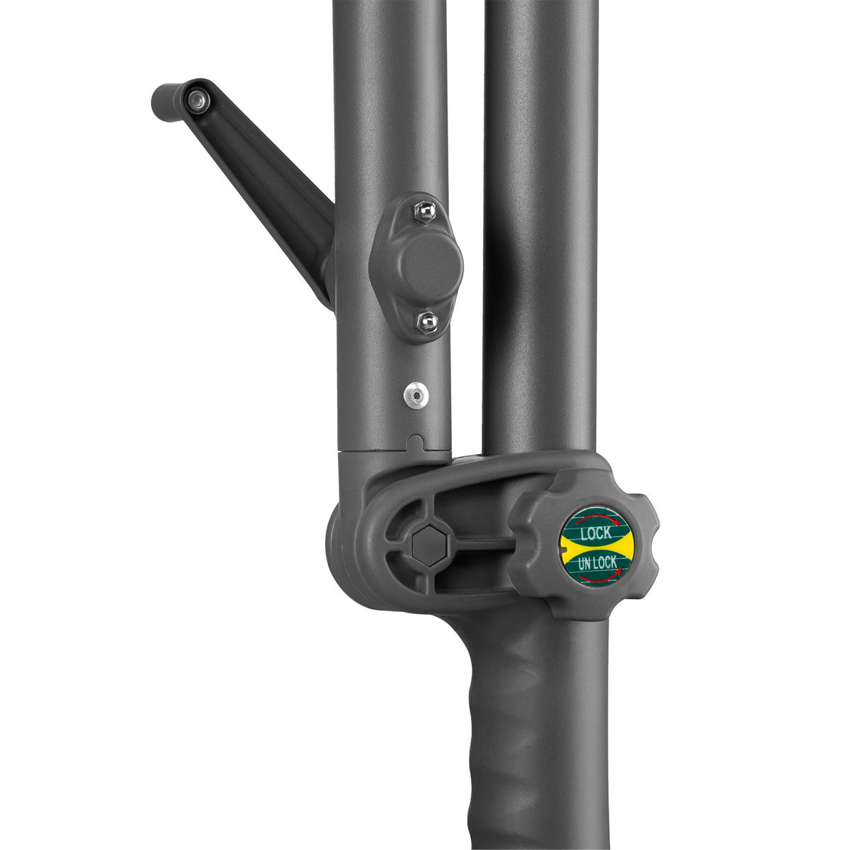 Schneider Schirme Sonnenschirm Genua Durchmesser 300 cm anthrazit Bild 8