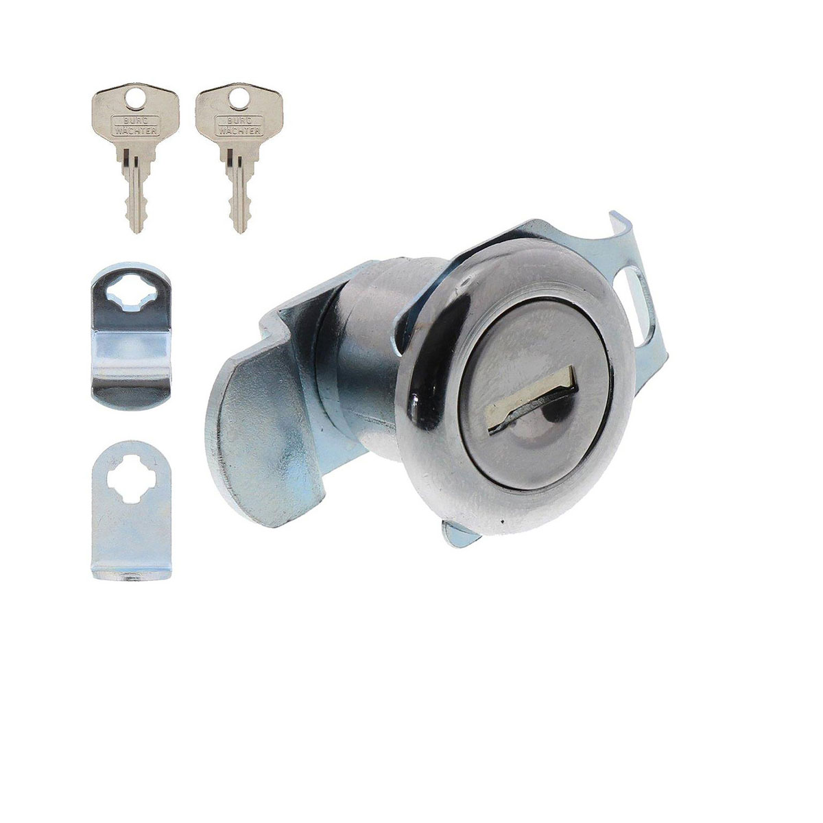 Burg Wächter Briefkasten-Zylinder für Renz und Deayeaux ZBK 71 vernickelt Bild 5