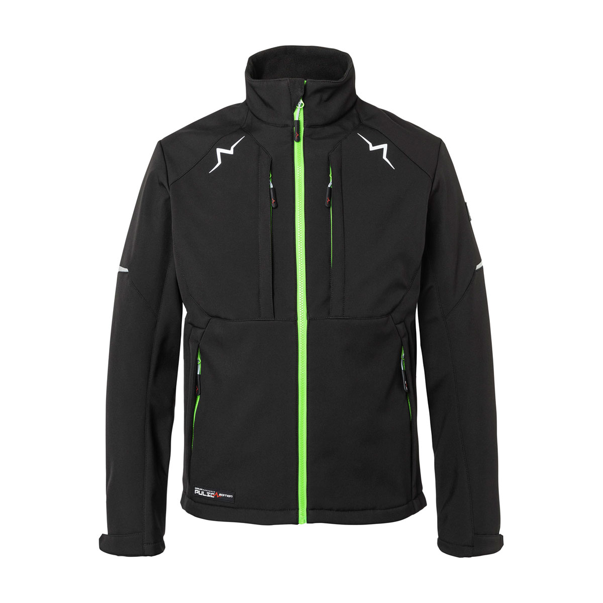 Kübler  Softshell Jacke PULSE Herren schwarz/neongrün Größe M Bild 1