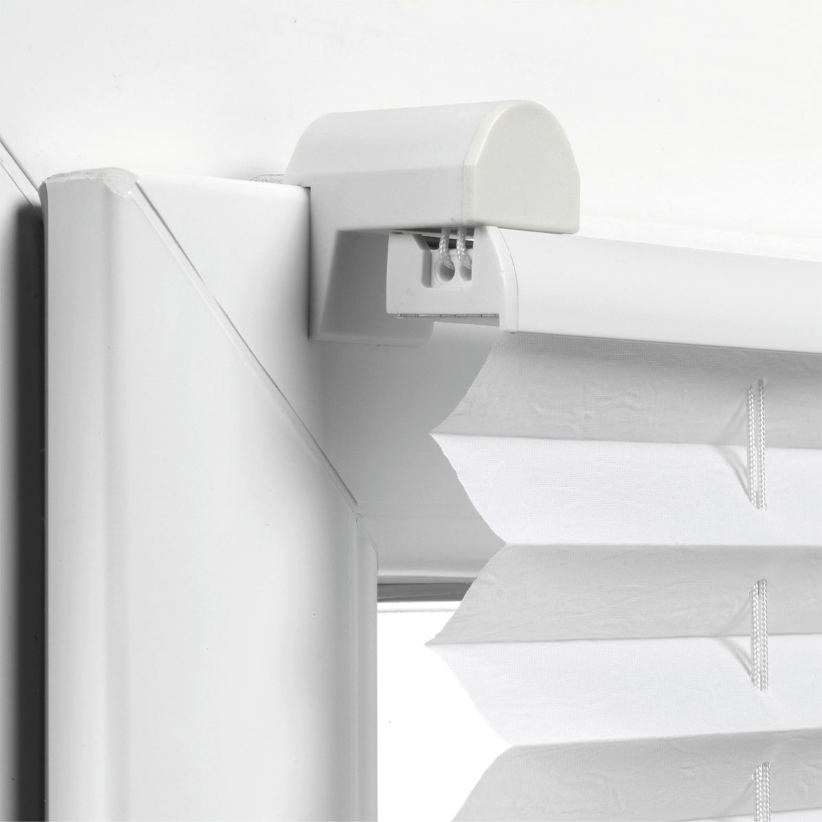 Gardinia Plissee Easyfix mit 2 Bedienschienen 50 x 130 cm weiß Bild 3