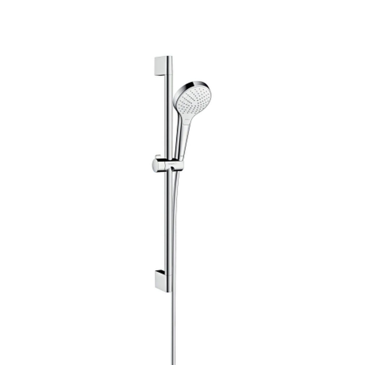 Hansgrohe Brauseset Croma Select S 110 mit Brausestange 65 cm chrom-weiß