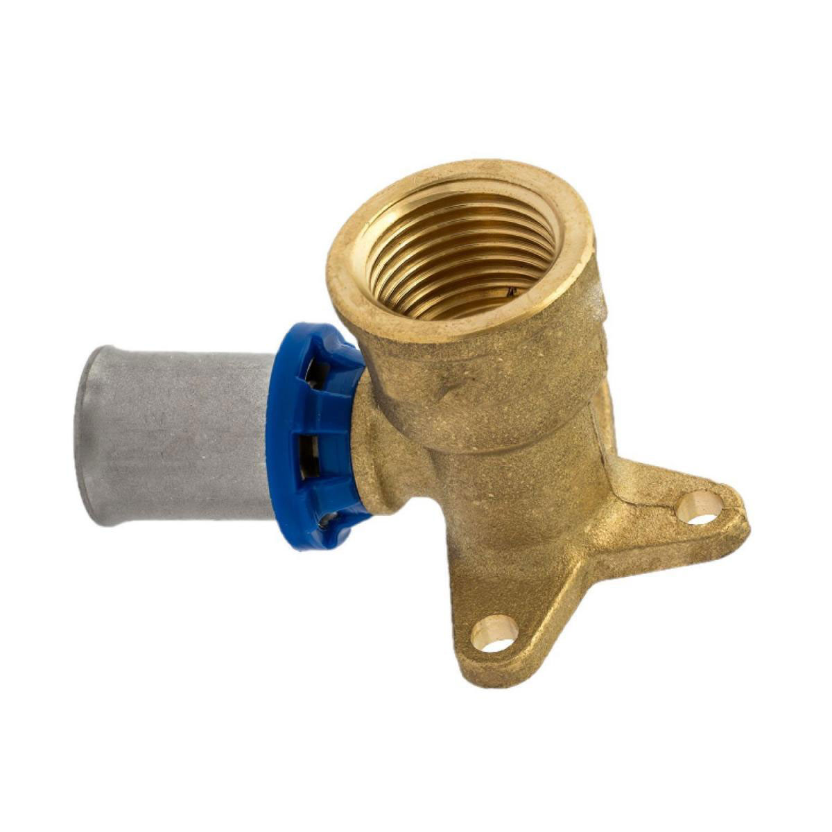 Kirchhoff Wandscheiben Pressfitting für Mehrschicht-Verbundrohr 20 mmx1/2IG Bild 1