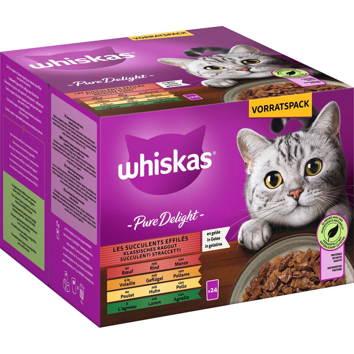 Whiskas Multipack Pure Delight in Gelee 24 x 85 g