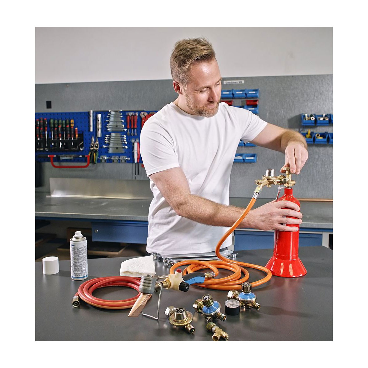 CFH Stahlflasche für Propan 1 L Bild 2