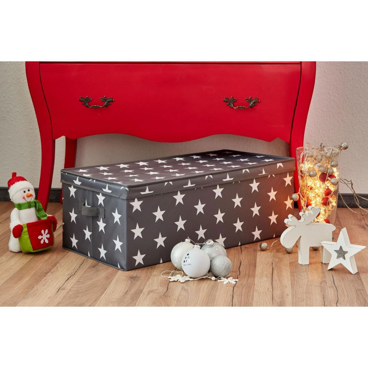 Aufbewahrungsbox für z.B Weihnachtskugeln weiß 30 Fächer Bild 12