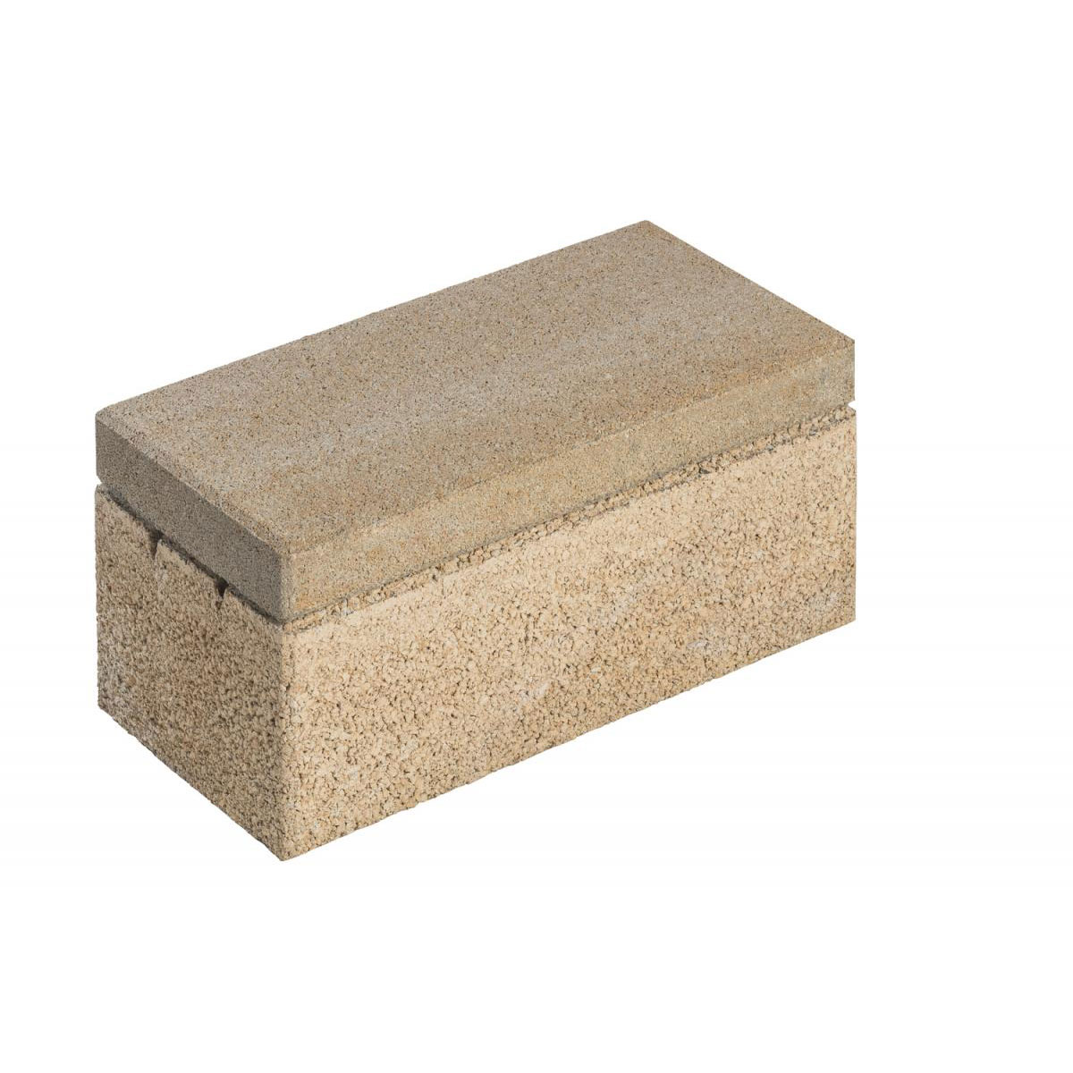 Diephaus Mauer-Abdeckplatte Coarse 45 x 22,5 x 5 cm Sandstein