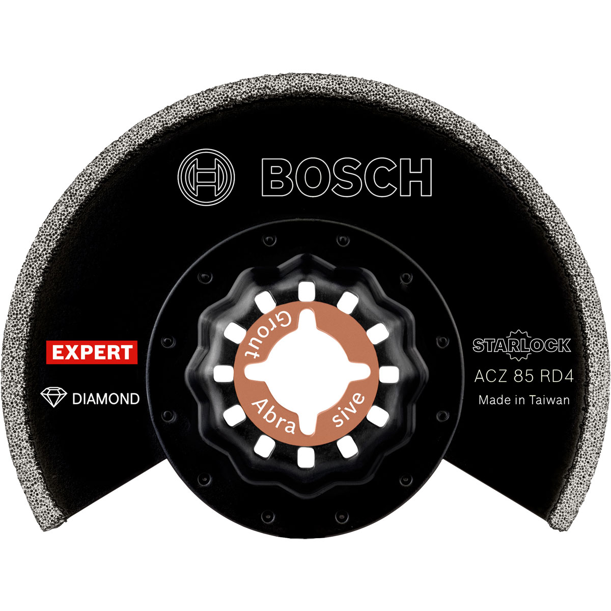 Bosch Professional Expert Grout Segment Blade ACZ 85 RD4 Blatt für Multifunktionswerkzeuge 85 mm