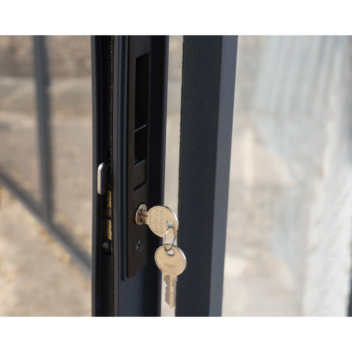 Palram Canopia SanRemo Alu Wintergarten Polycarbonat 3x3 m grau Bild 3