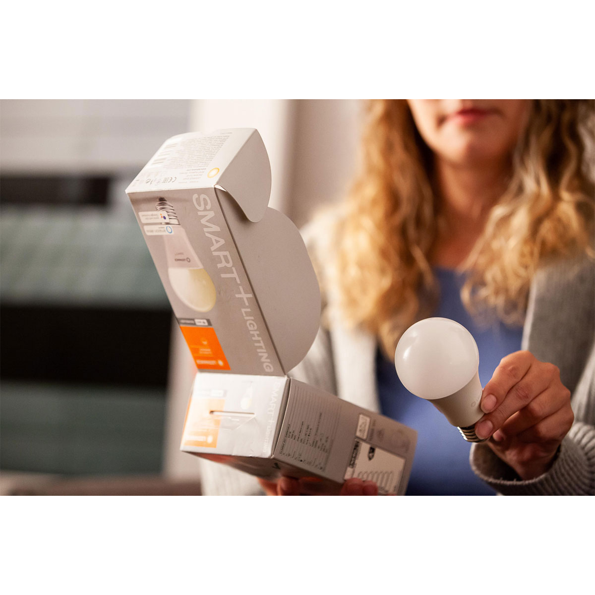 Ledvance SMART+ Glühlampe Classic A 9,6 x 6,1 x 15,4 cm 100 Watt dimmbar Bild 5