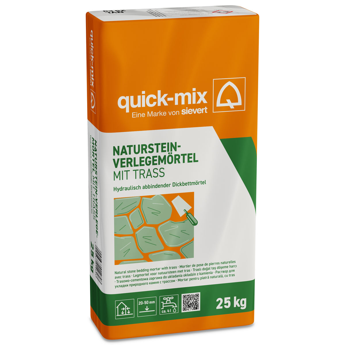 quick-mix Naturstein-Verlegemörtel 25 kg
