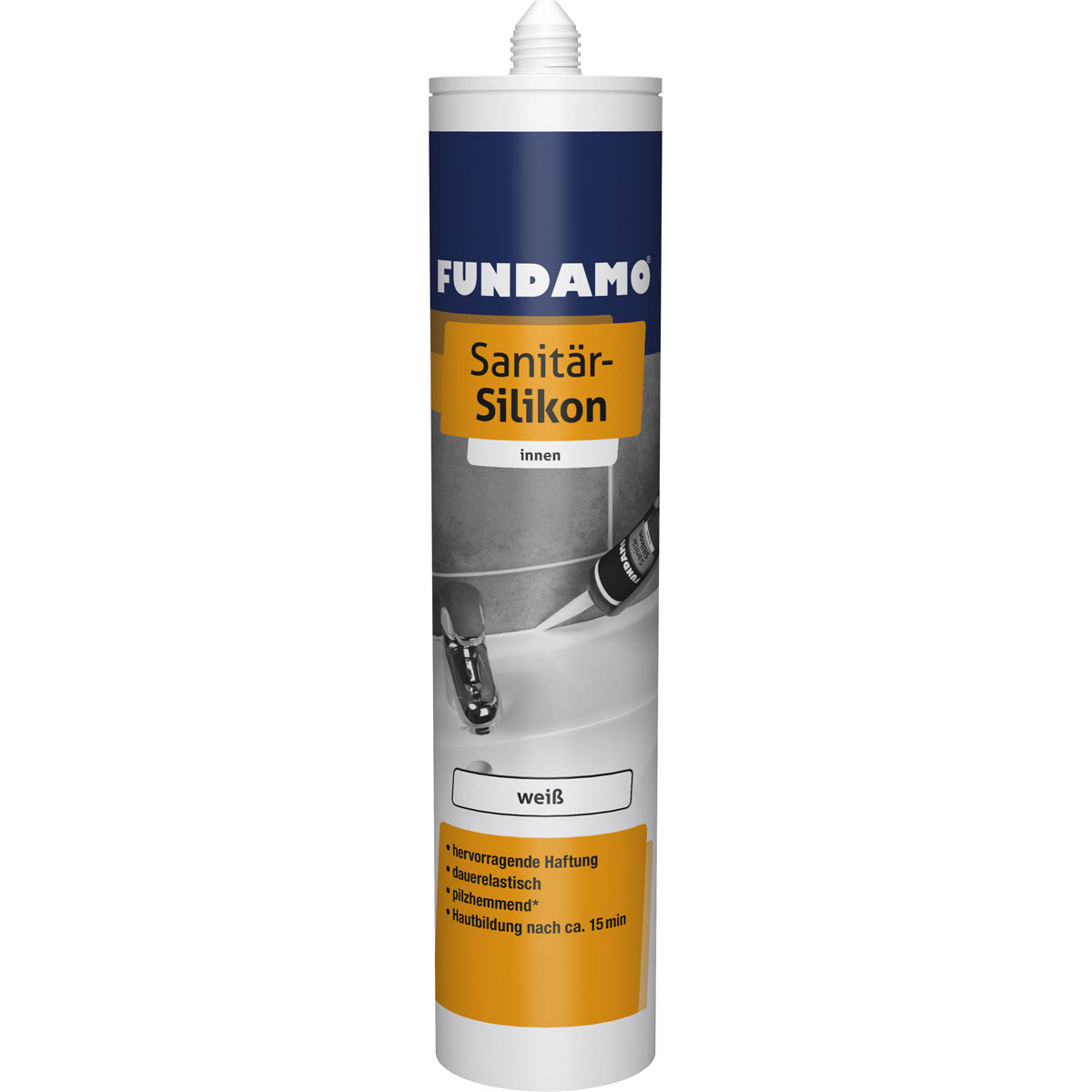 Fundamo Silikon Küche Bad und Dusche weiß