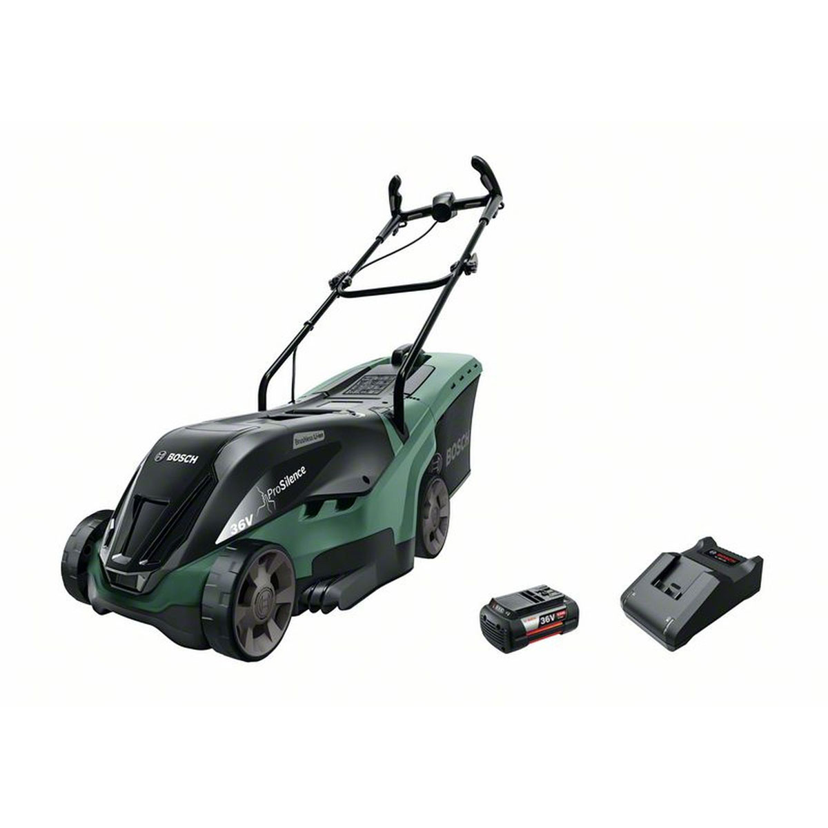 Bosch Akku-Rasenmäher-Set UniversalRotak 36-550 mit Akku 3-teilig