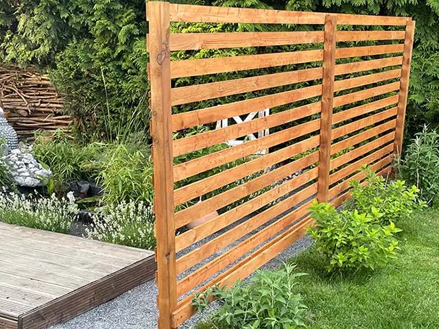 DIY Sichtschutzzaun DIY Sichtschutzzaun
