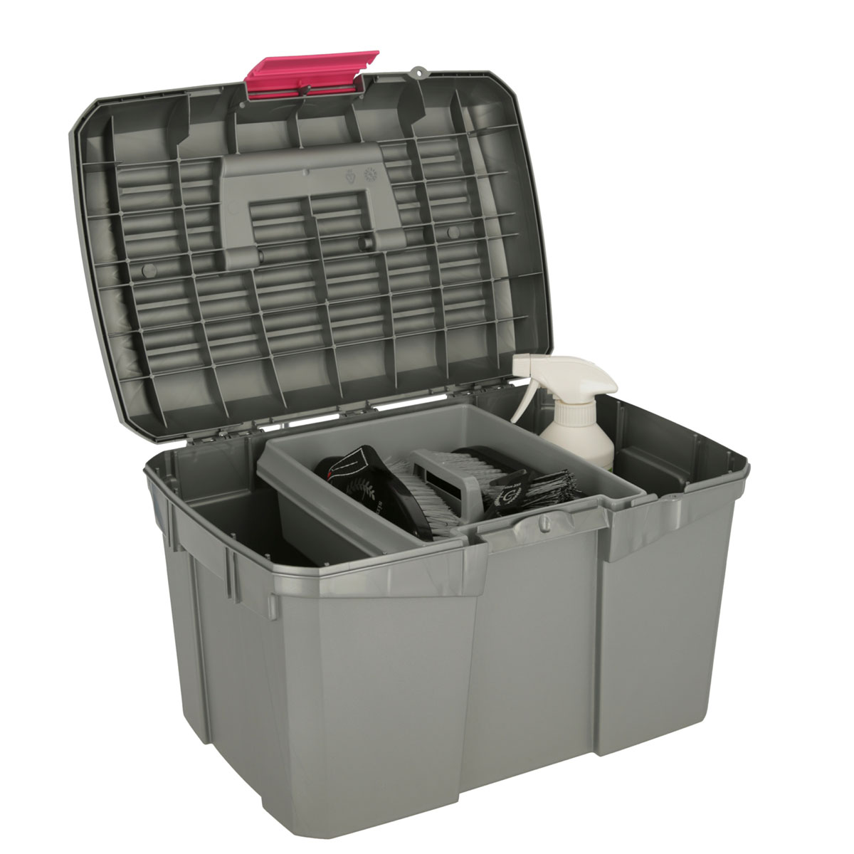 Putzbox Siena 26 x 24,5 x 40 cm grau-pink Bild 3