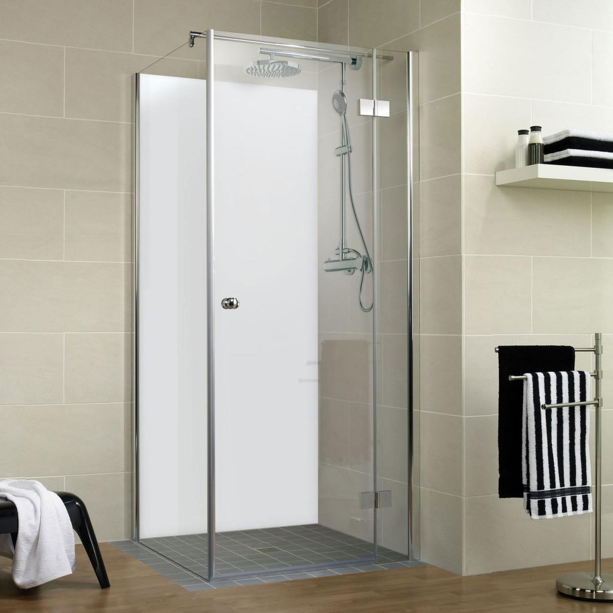 Schulte Duschrückwand Decodesign-Set Erweiterung 900 x 2100 mm weiß