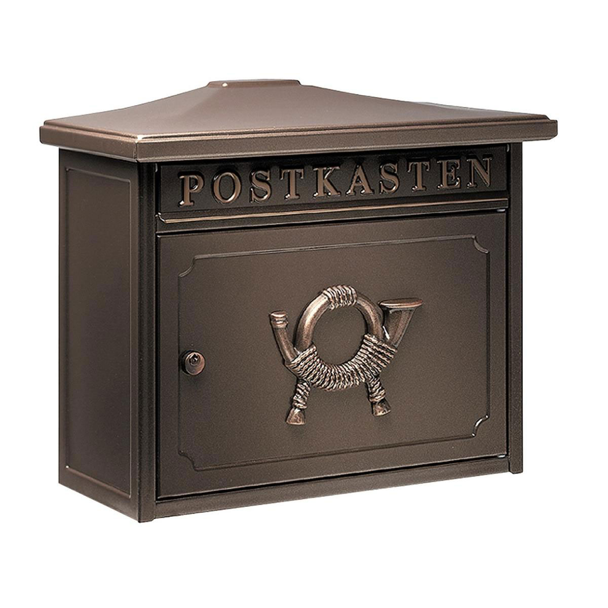 Burg Wächter Briefkasten Sylt kupfer