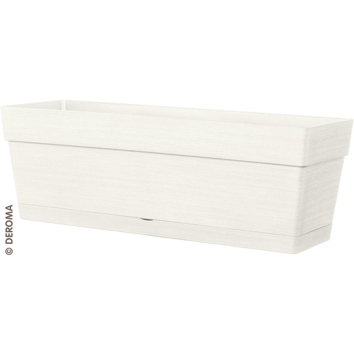 Pflanzkasten Save R 49 cm weiß Pflanzkasten Save R 49 cm weiß