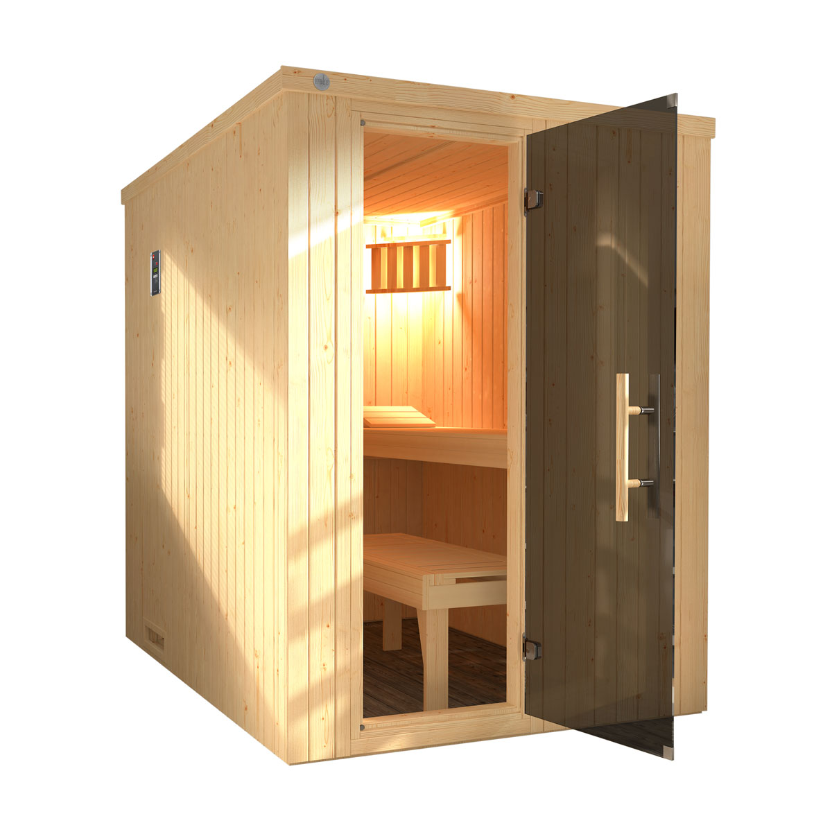 Weka Elementsauna „Kaarina 1“, 154x199x194 cm