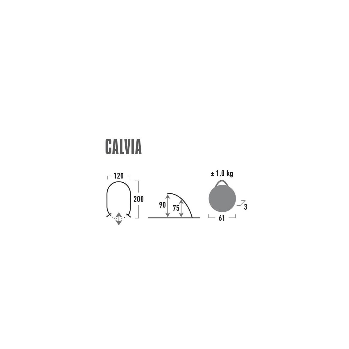 High Peak Pop Up Strandmuschel Calvia Bild 3